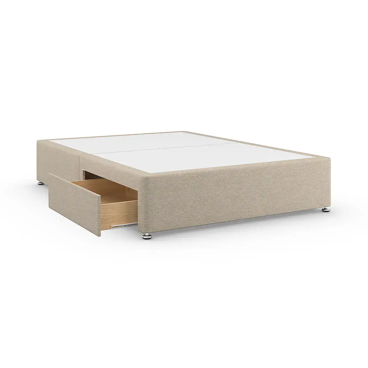 Luxe Divan Ottoman Side Lift Storage Bed