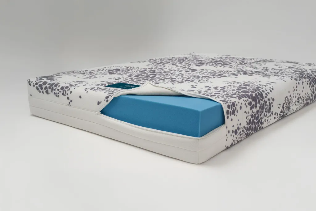 extra firm foam mattress in bedroom setting