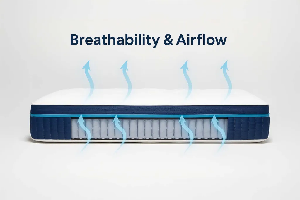 advance airflow system in luxe mattress