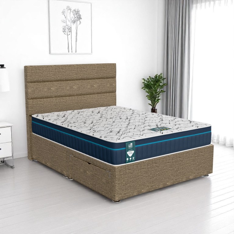 Luxe Classic Stripe Divan Bed