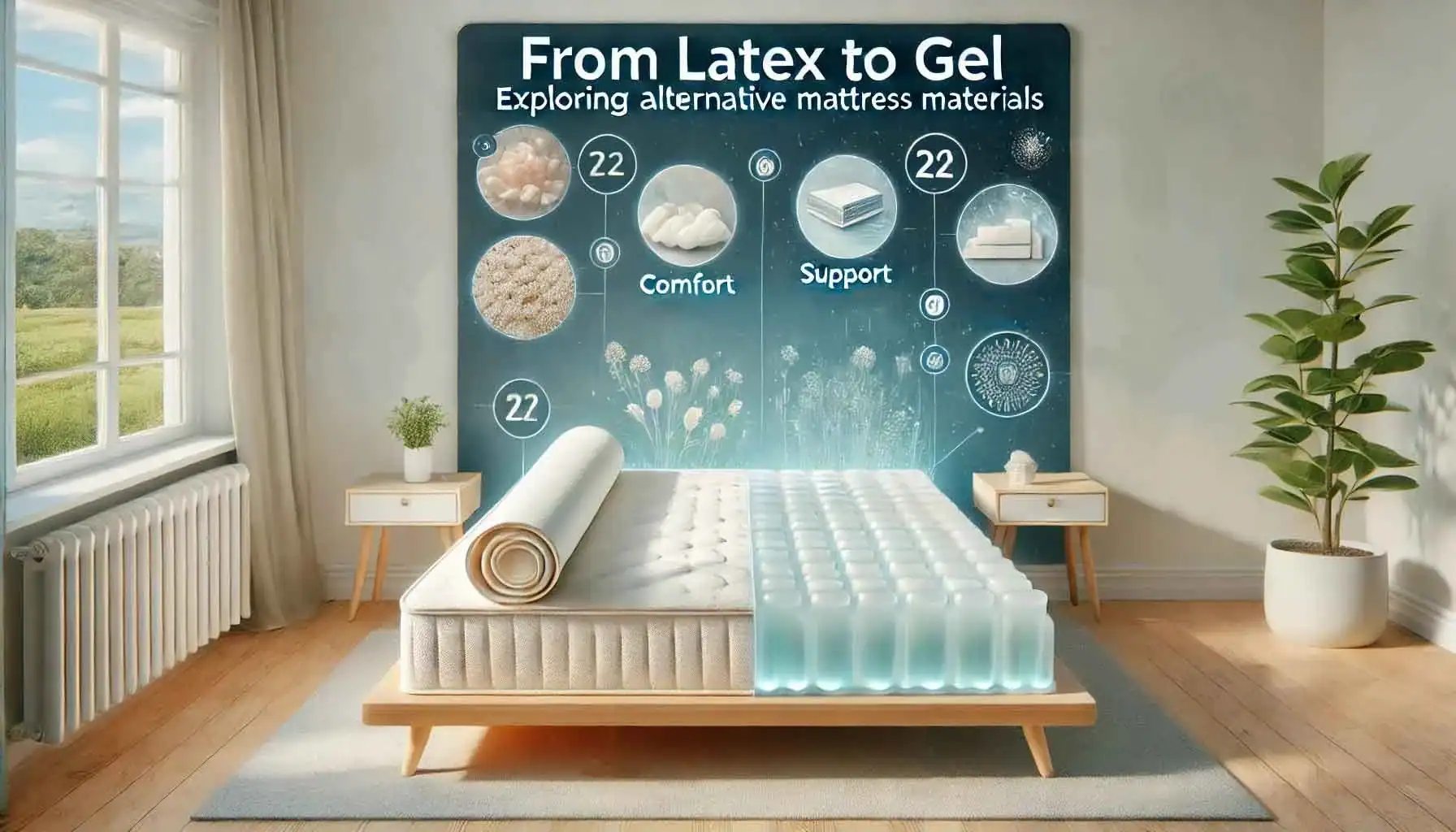 From Latex to Gel: Exploring Alternative Mattress Materials