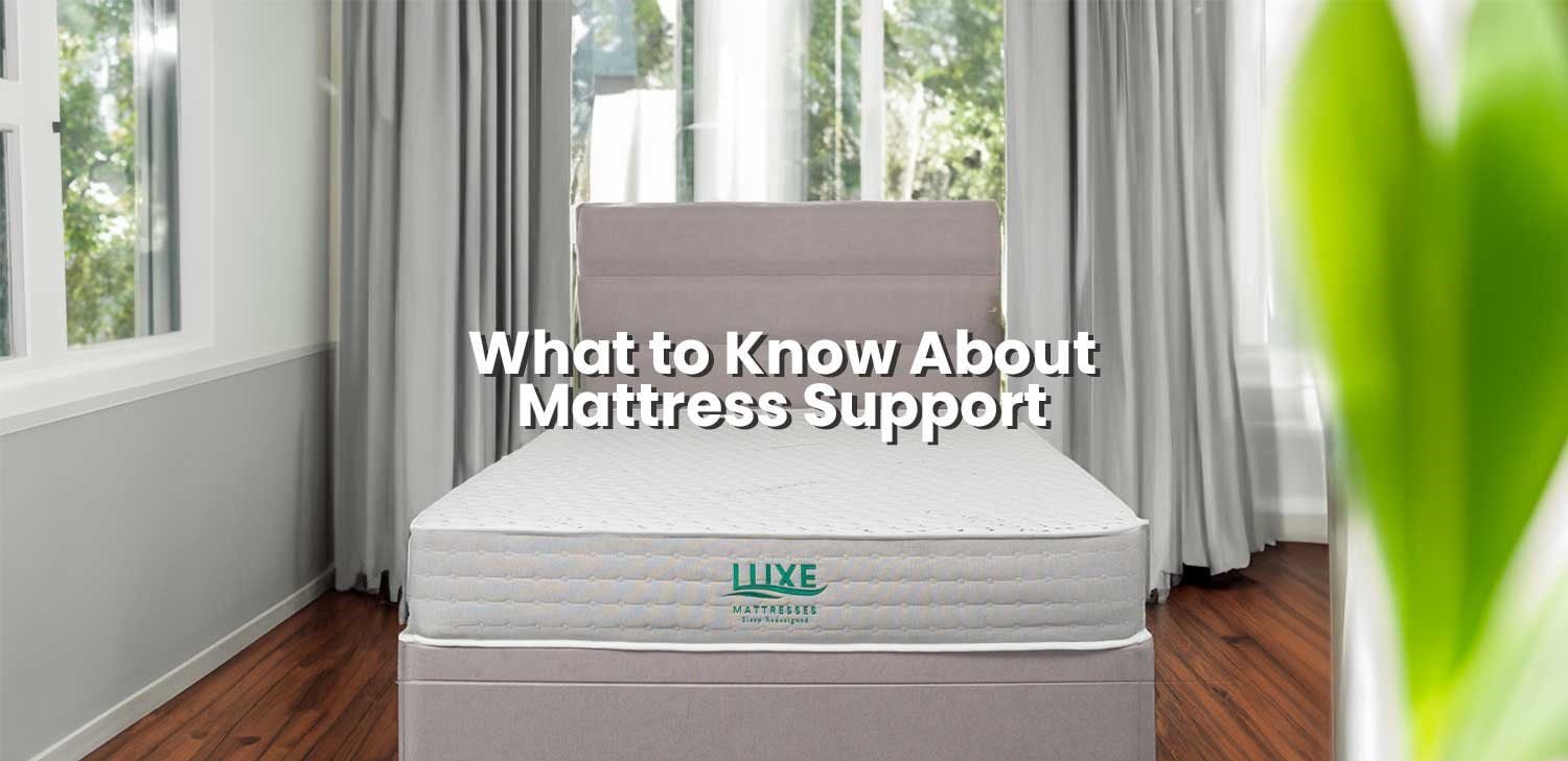 What You Need to Know About Mattress Support?