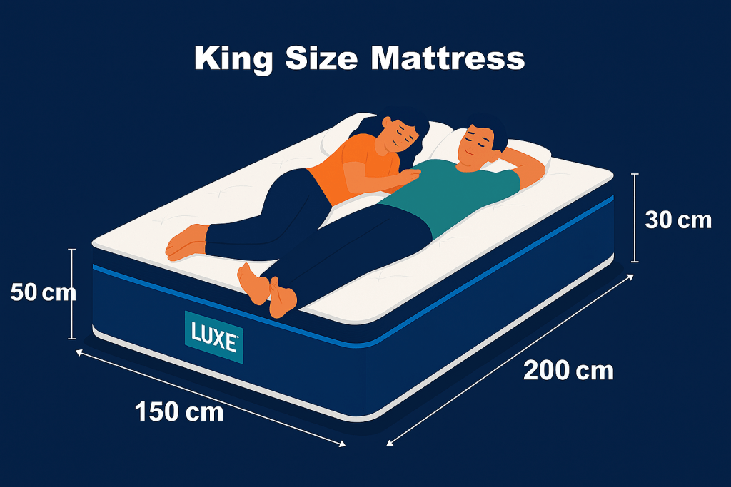 king size mattress dimensions