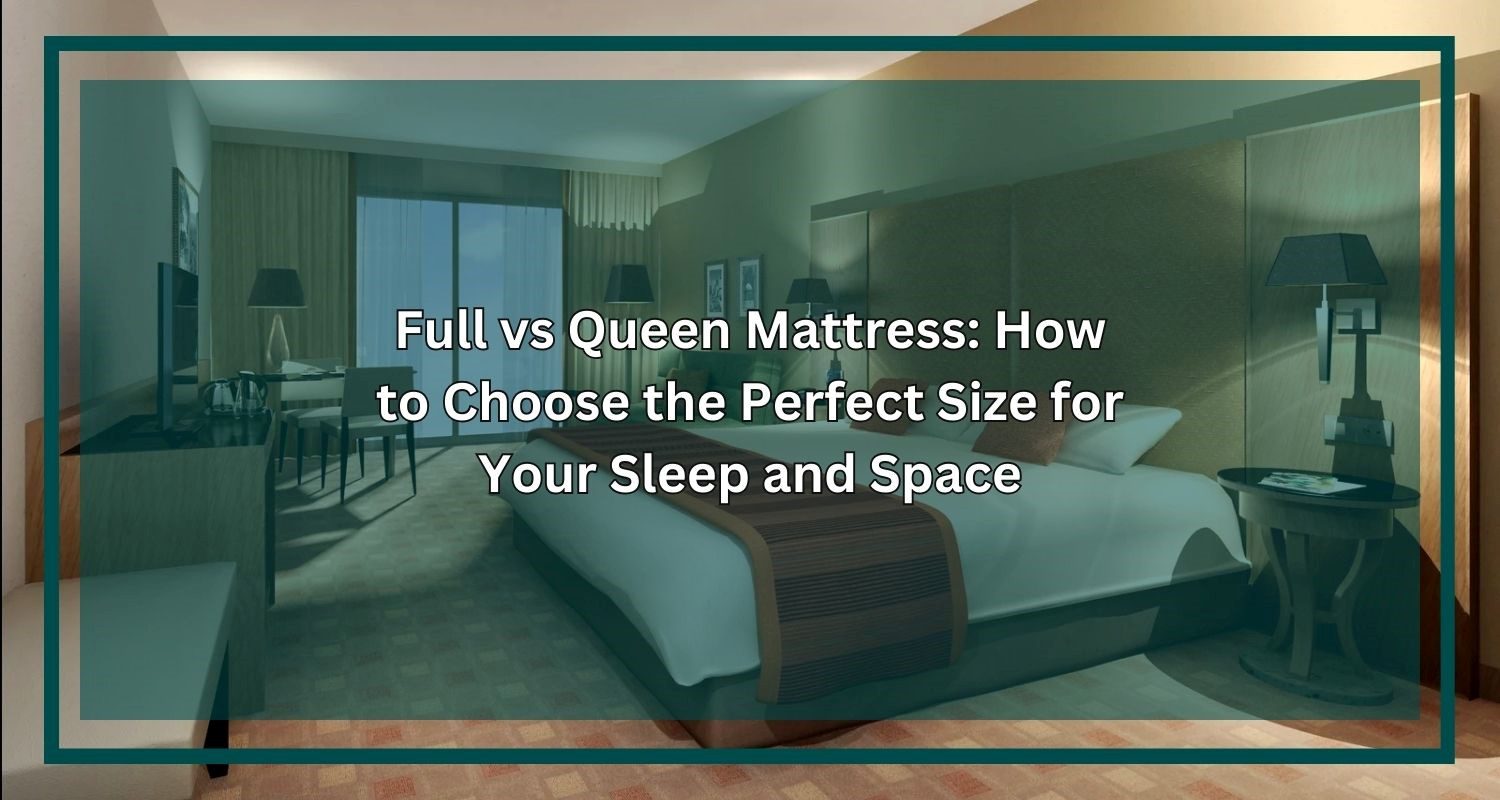 Full vs Queen Mattress How to Choose the Perfect Size for Your Sleep and Space