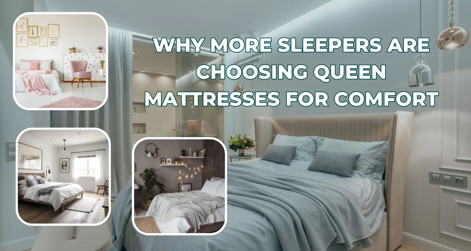 Why More Sleepers Are Choosing Queen Mattresses for Comfort