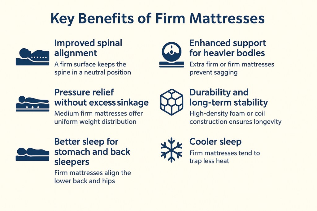 benefit of firm mattress
