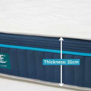 31cm thick hybrid mattress