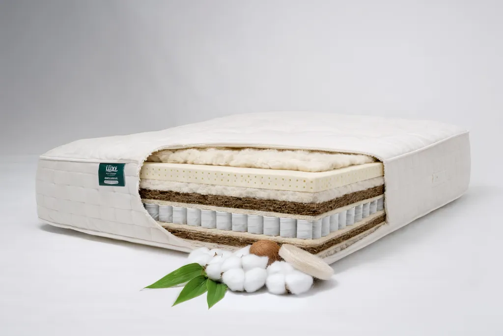 luxe organic mattress inside layers copy