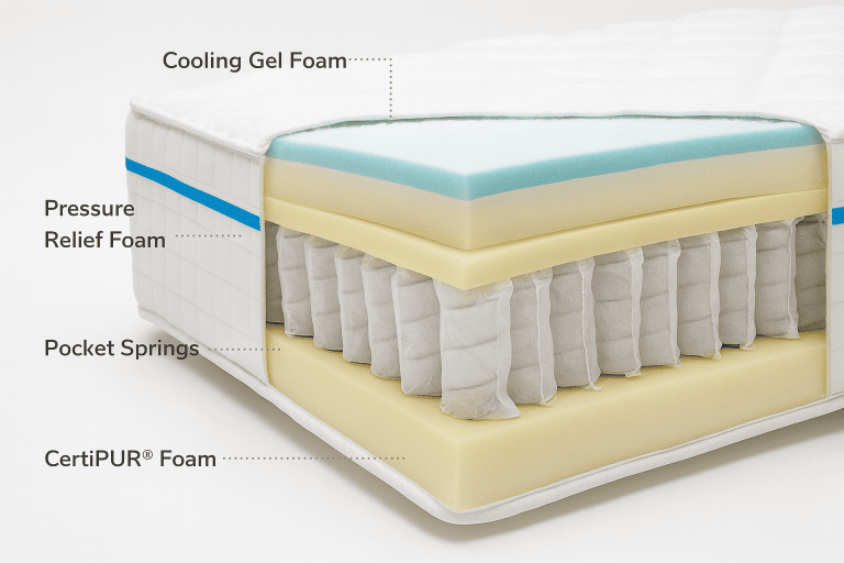 soft pocket spring mattress