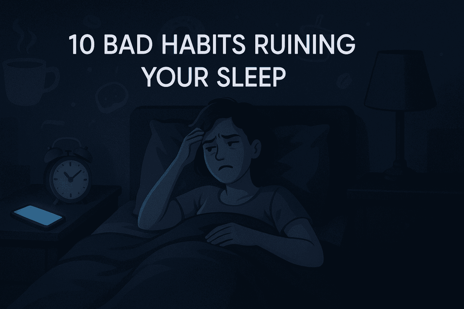 10 Bad Habits Ruining Your Sleep