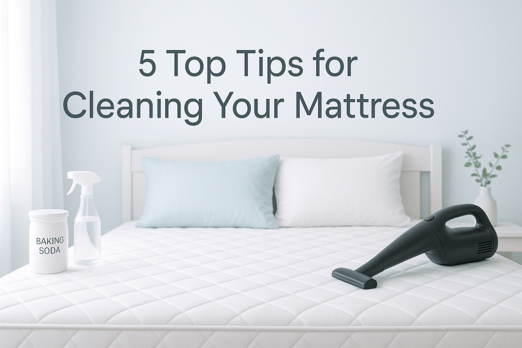5 Top Tips for Cleaning Your Mattress