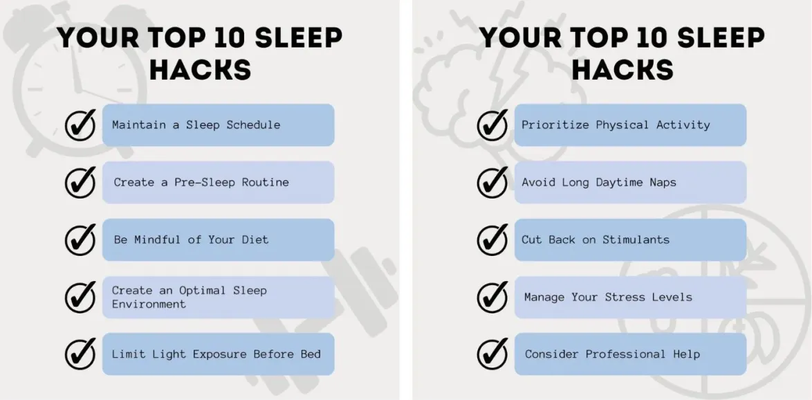 10 Sleep Hacks For A Great Night’s Rest