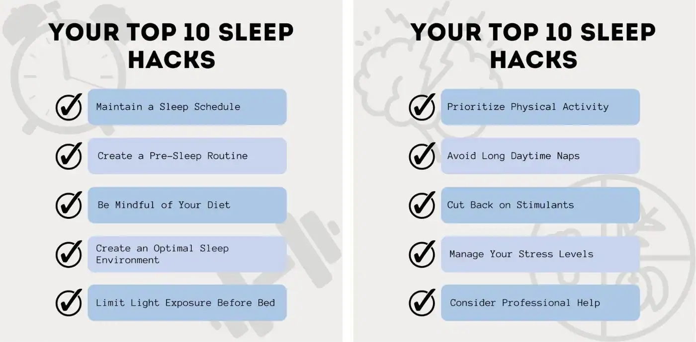 10 Sleep Hacks For A Great Nightâ€™s Rest