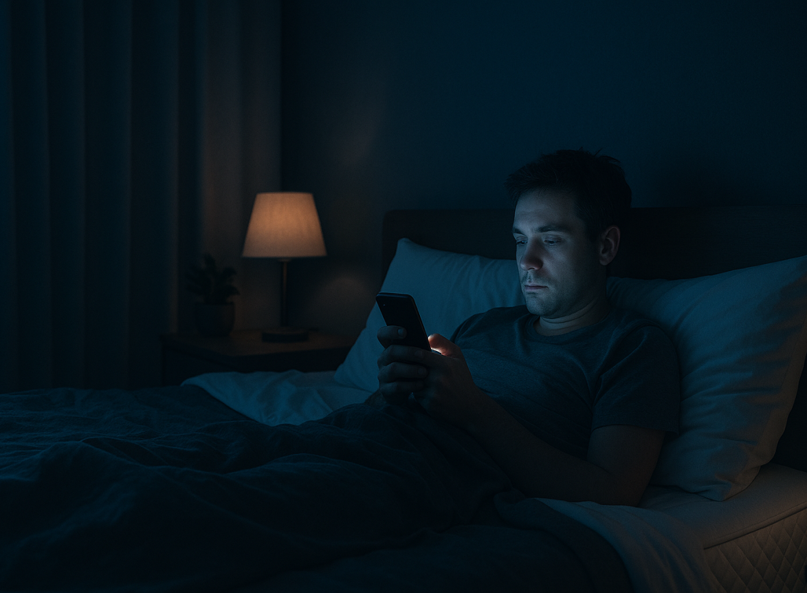 How Social Media Use Before Bed Affects Sleep