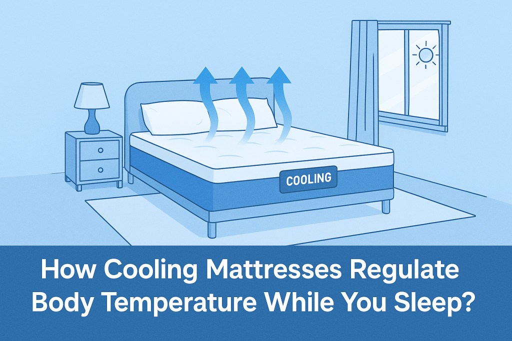 How mattress regulate temperature when you sleep