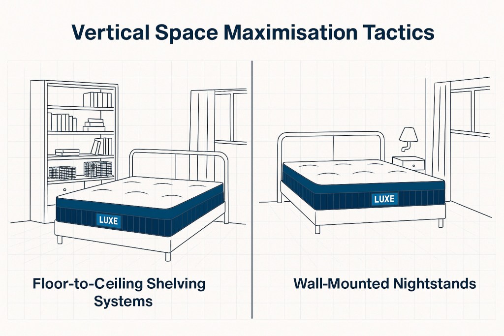 Vertical space maximisation tactics