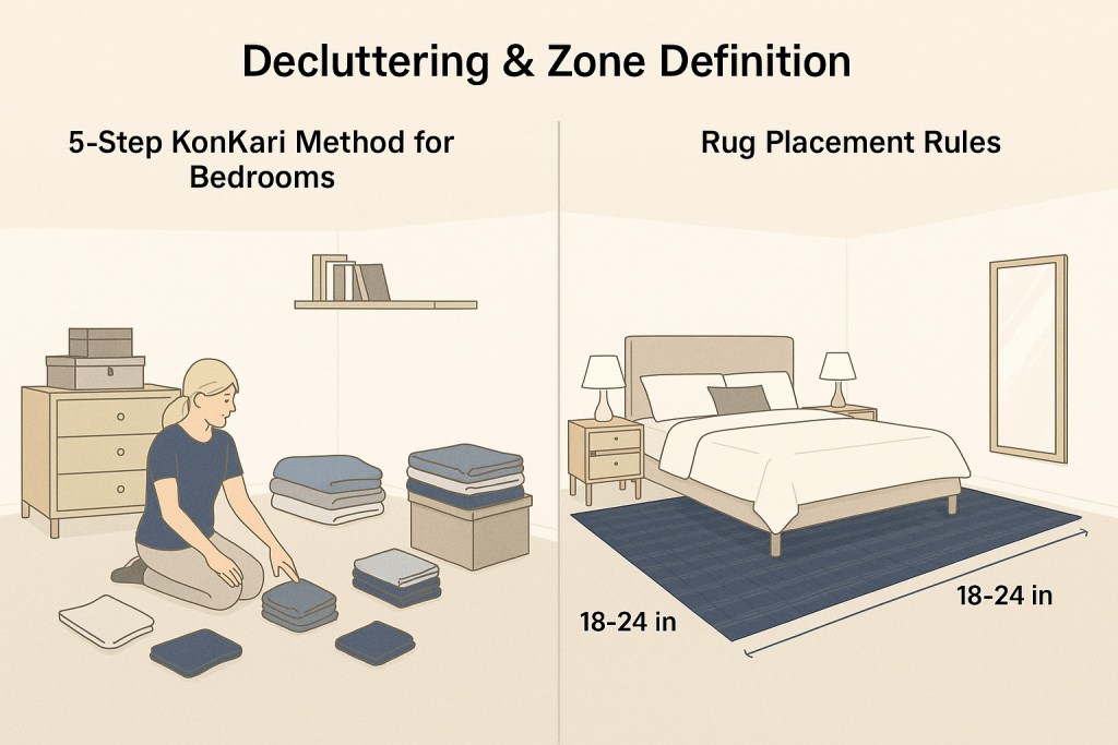 how to place rug in room