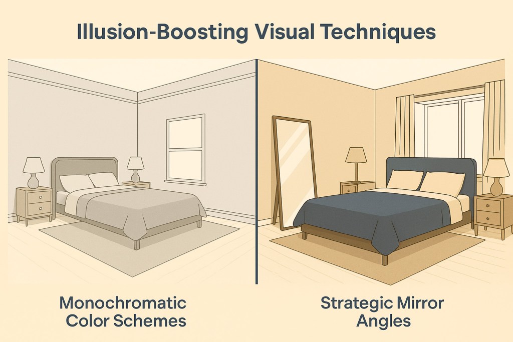 how to make room look big