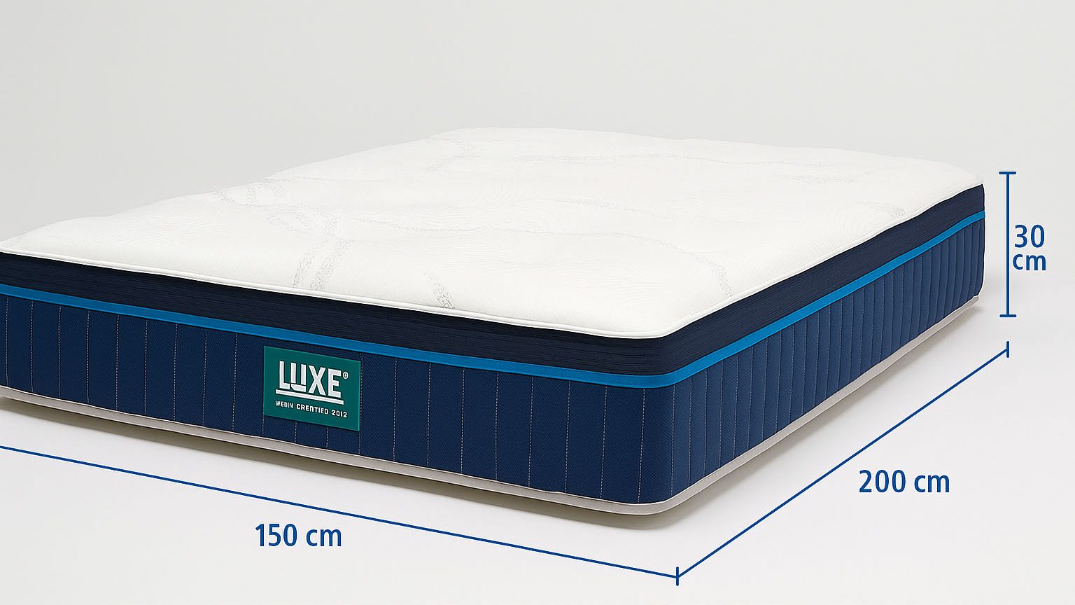 luxury mattress size guide
