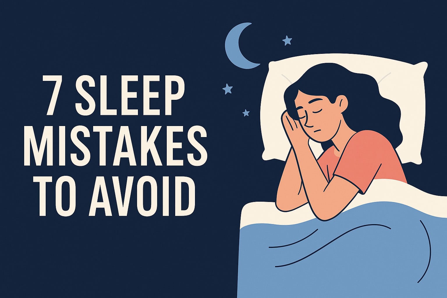 mistakes to avoid for better sleep
