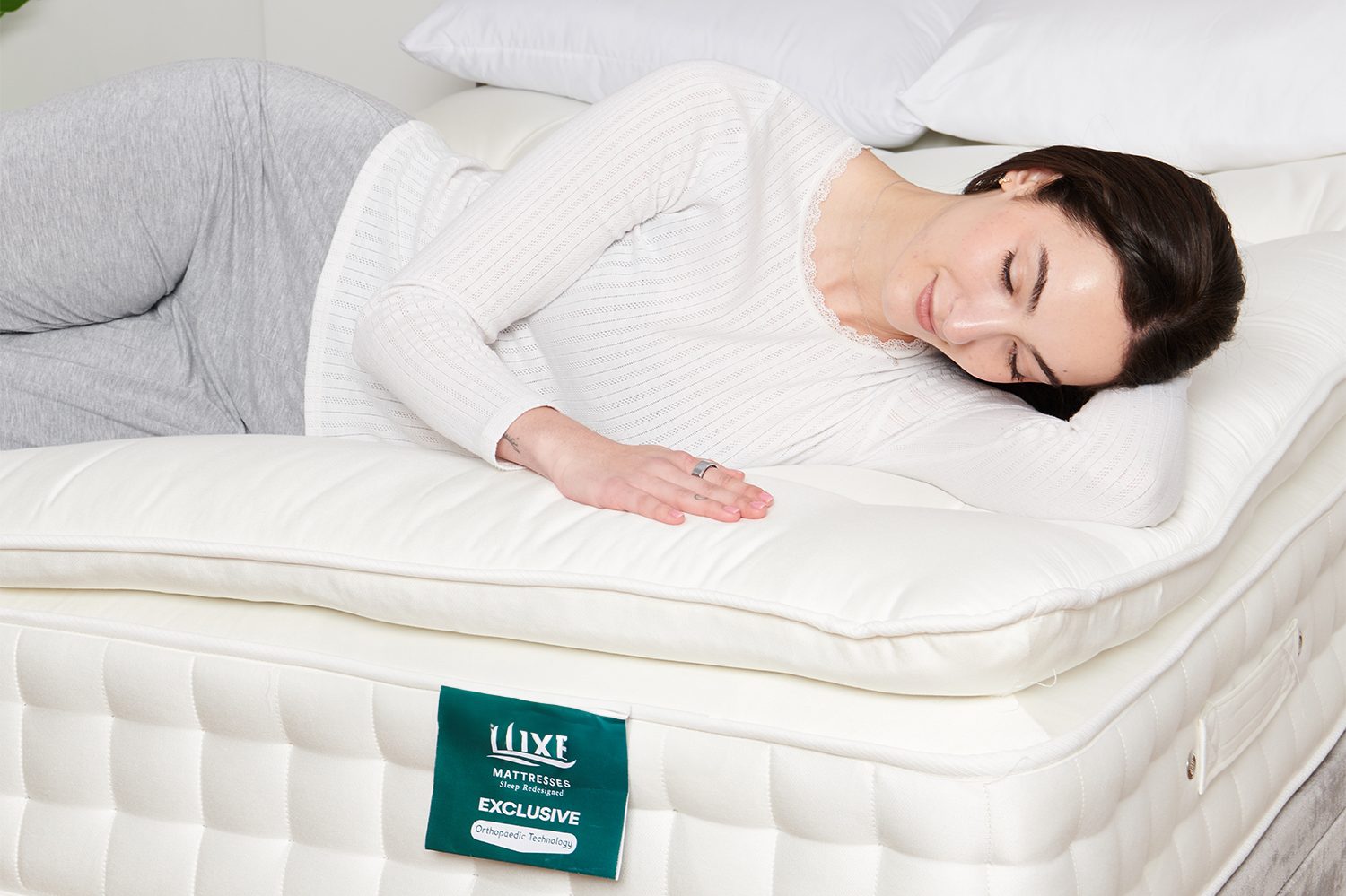 multiple firmness options in luxury mattress