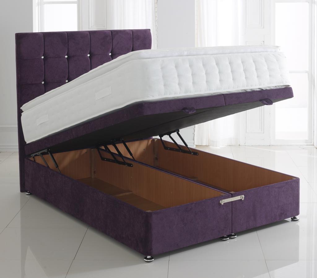 bottom lift customised ottoman