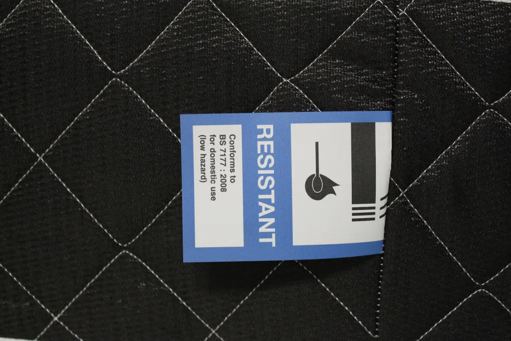 fire resistance in mattress material in luxe mattresses