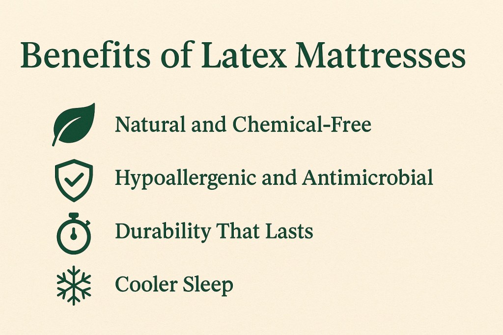 Latex mattress benefits
