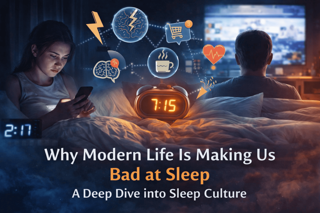 Why Modern Life Is Making Us Bad at Sleep