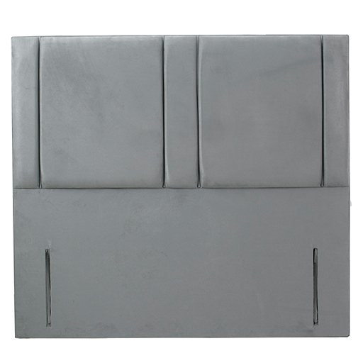luxe grey headboard