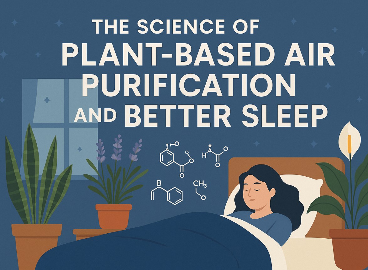 do plants purify air and help in sleep