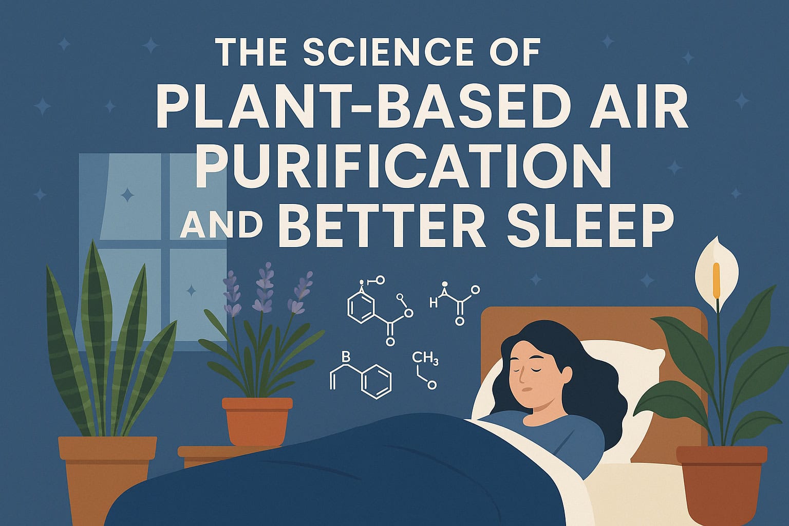 do plants purify air and help in sleep