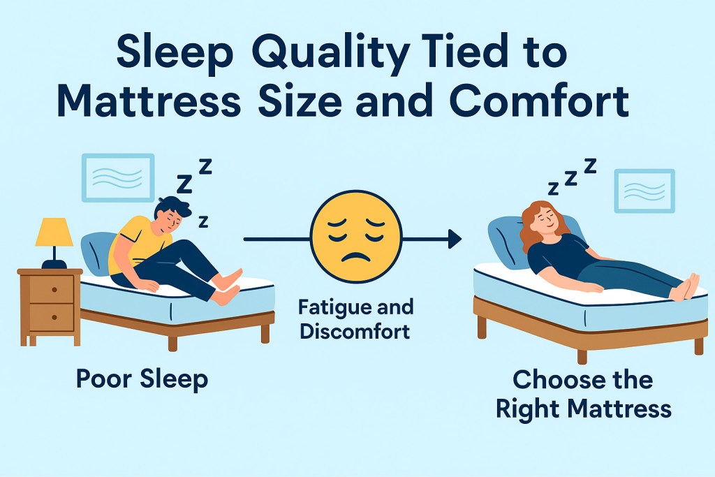 how mattress size affects sleep quality