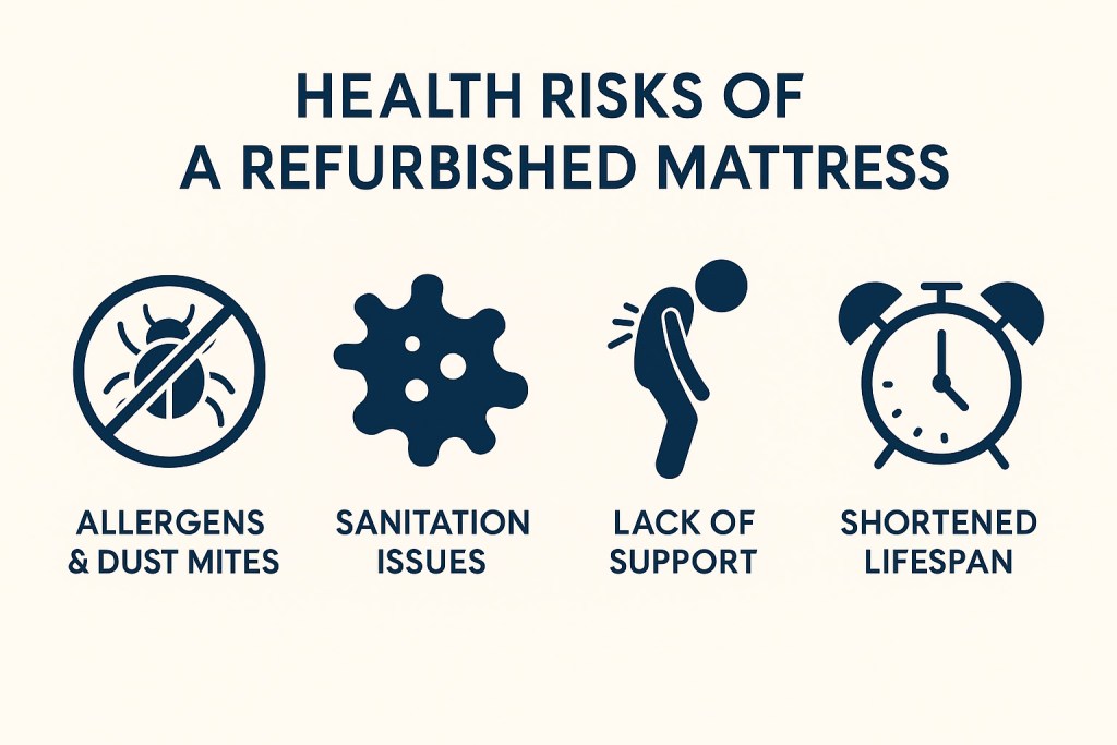 health risks of using refurbishment mattress