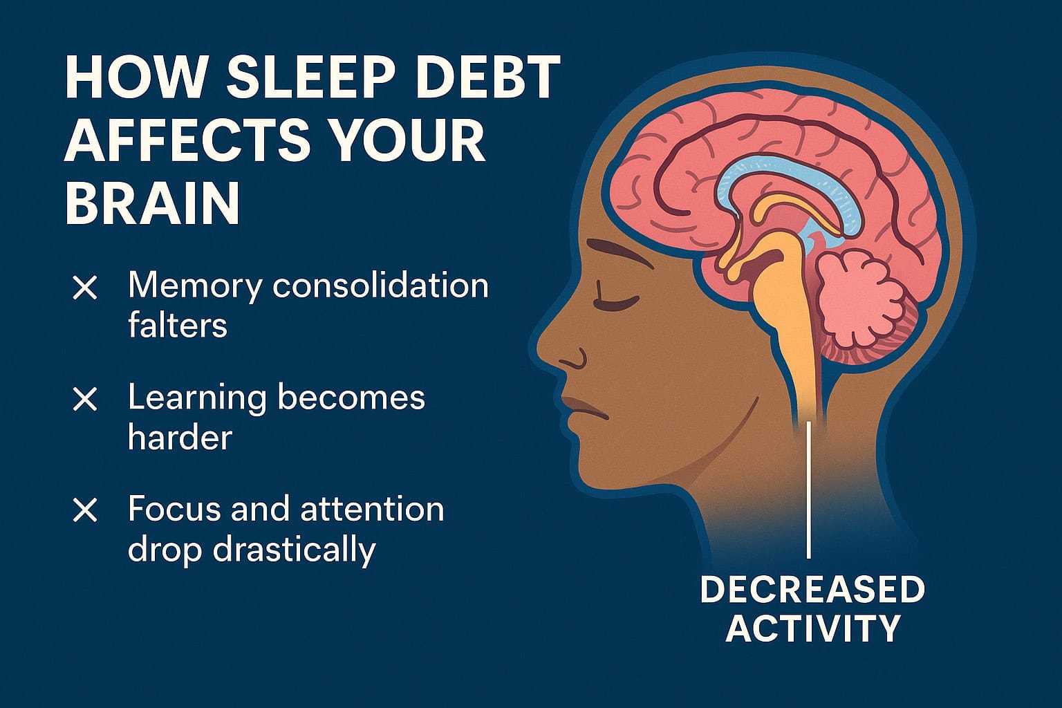 How Sleep Debt Affects Your Brain, Mood, and Performance - Luxe ...