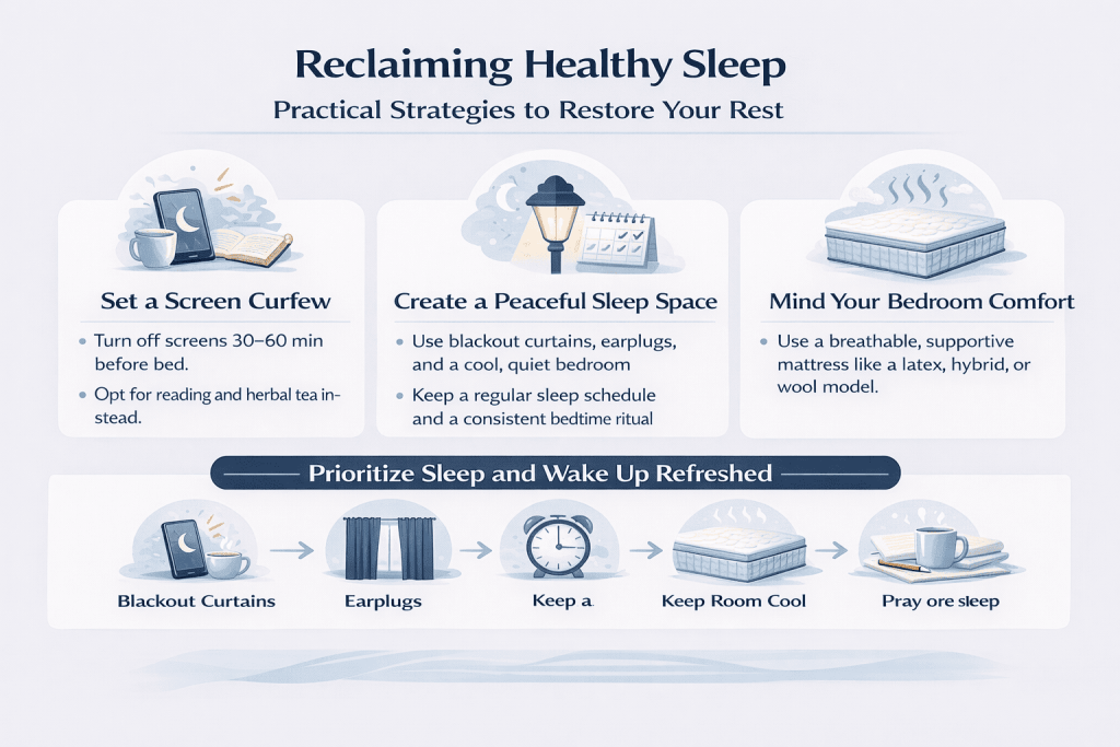 how to start health sleeping routine