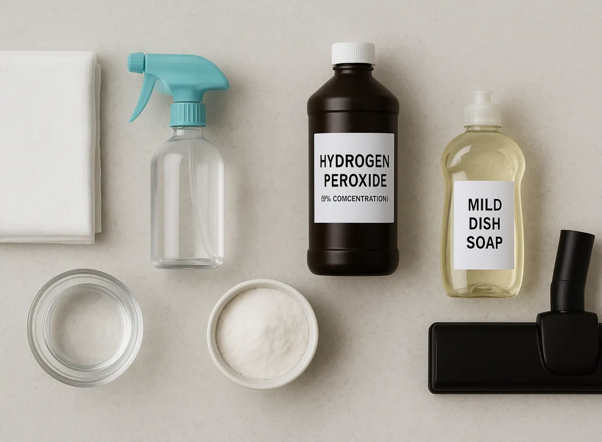 how to remove the blood stains from mattress