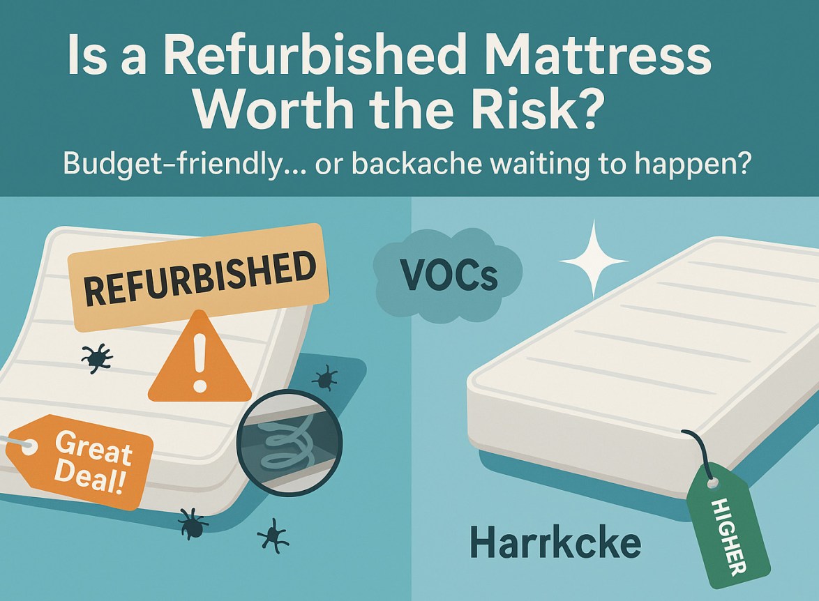 is refurbished mattress safe