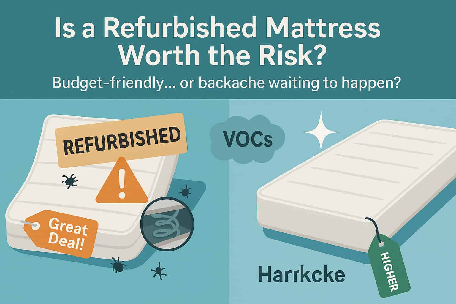 is refurbished mattress safe