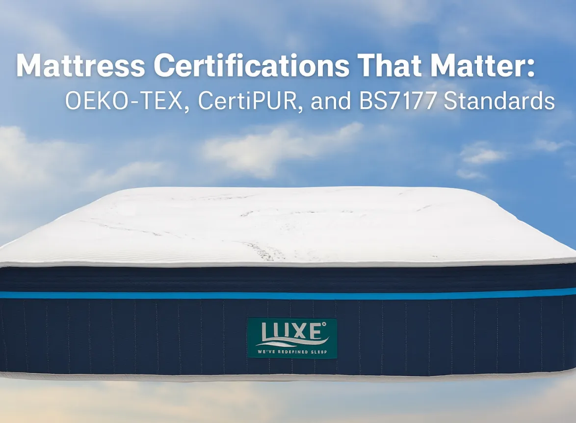 luxe mattress quality certificates