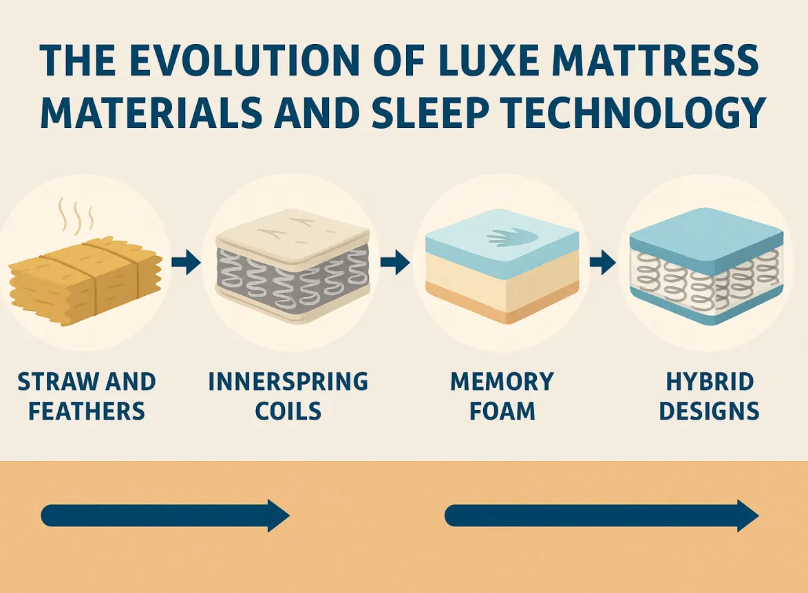 mattress evolution over the period of time