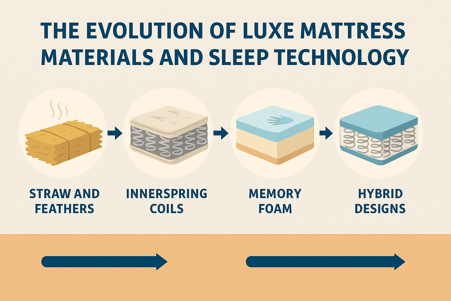mattress evolution over the period of time