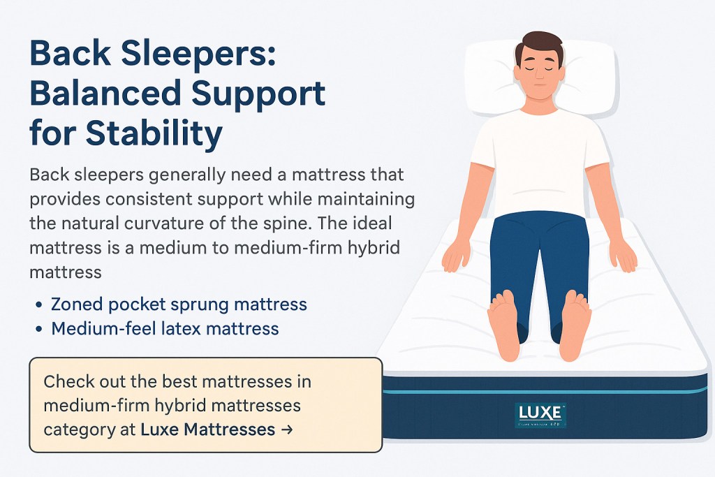 which is best mattress for back sleepers