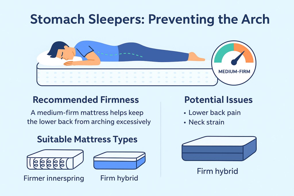 which is best mattress for stomach sleepers