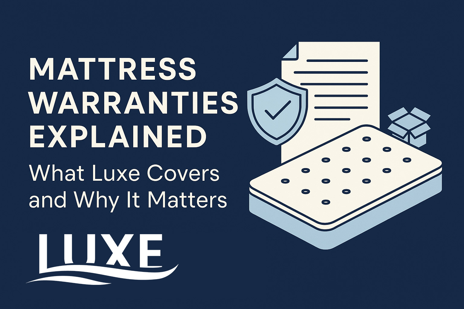 mattress warranties at luxe