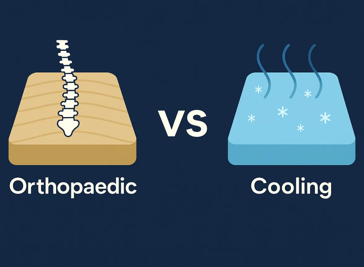 orthopaedic vs cooling mattress