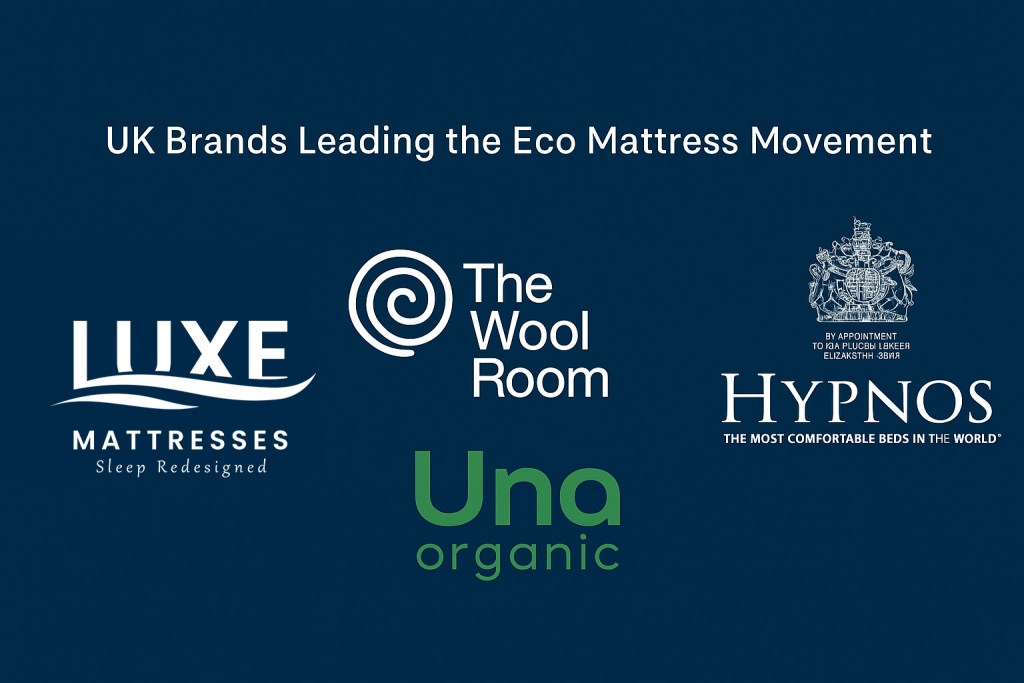 best UK brands to produce eco friendly luxe mattresses