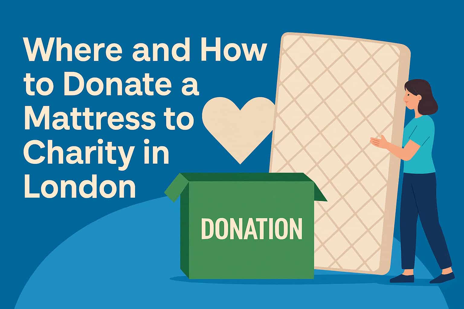 where to donate used mattress in london