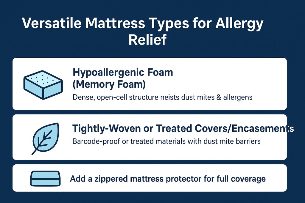 Mattress Types for Allergy Relief