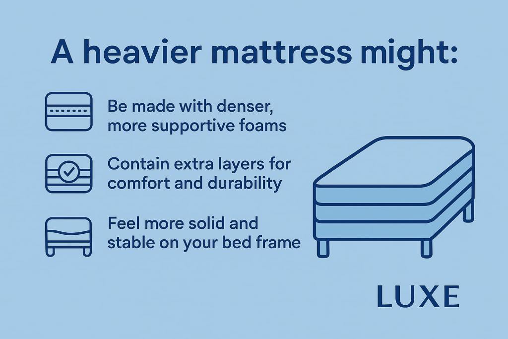 A Heavier Mattress might